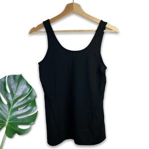 Zella | Black Moisture Wicking Seamless Tank Top